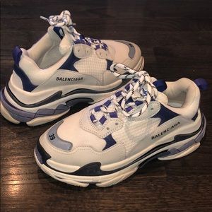 Balenciaga Triple S logo-embroidered sneakers